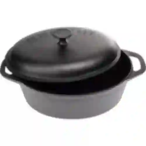 Olla de hierro fundido para hornear, 5.5 L