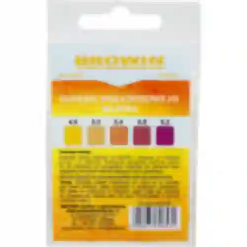 Papel indicador de pH para cerveza - tornasol