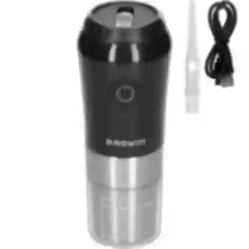 $PRY Molinillo de café eléctrico con taza e infusor