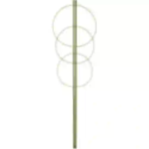 Soporte de anillo para plantas 3 anillos 1,25