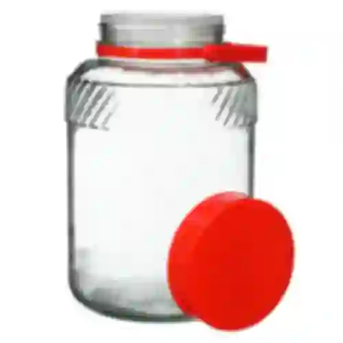 Tarro de 5L con tapa de plástico