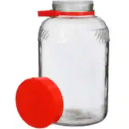 Tarro de 8L con tapa de plástico