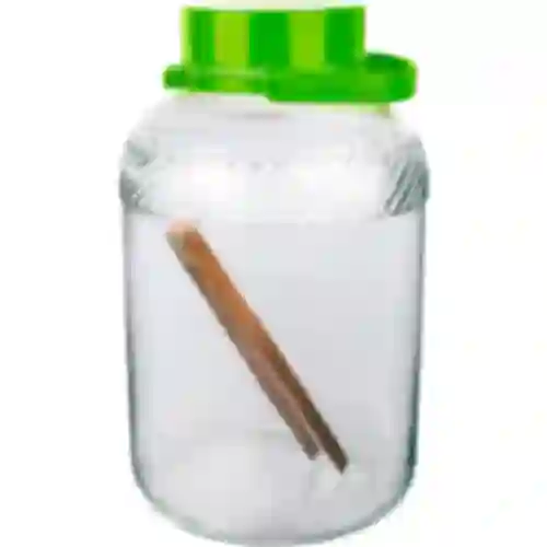 Tarro de vidrio de 8L con pinzas