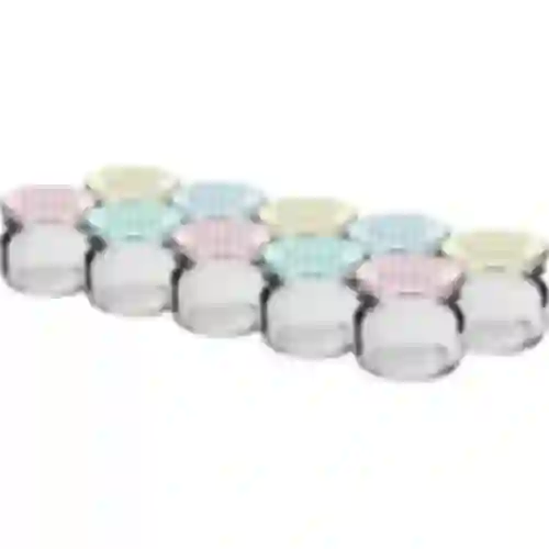 Tarro TO 30ml tapa colorida fi43 - 10uds.
