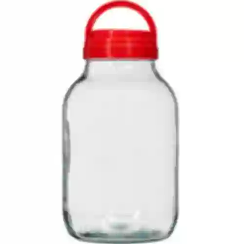Tarro TO 4L con tapa de plástico fi100