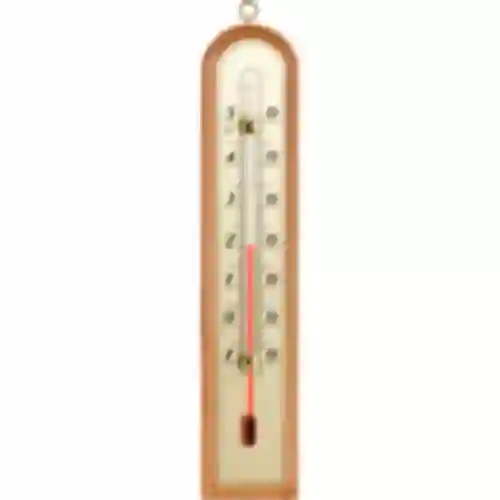Termómetro de habitación con escala dorada (-10/50C) 22cm mix