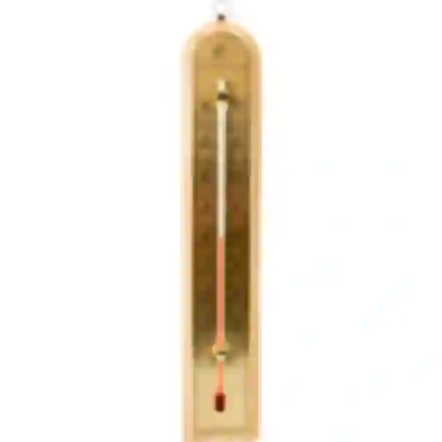 Termómetro de habitación con escala dorada (-10/60C) 28cm mix