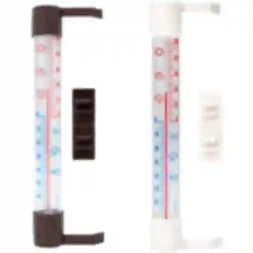 Termómetro ext. con escala transp. (-70/50C)23cm mix
