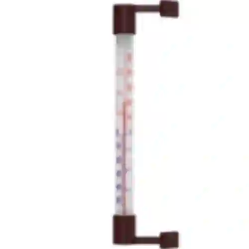 Termómetro exterior marrón (-50/50C) 22cm