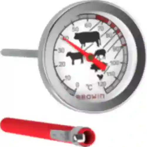 Termómetro para asar carnes (0/120C) 12,5cm
