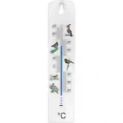 Termómetro univ. con gráfico - pájaros (-30/50C) 20cm