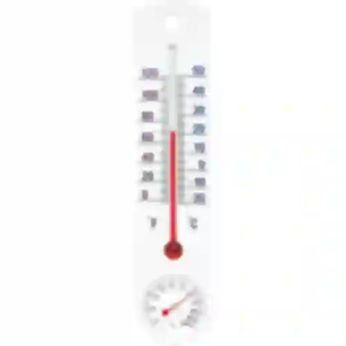 Termómetro universal blanco con higrómetro (-20/50C) 25cm