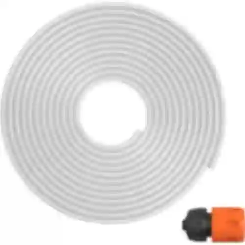Tubo de plástico 7,0x1,5 mm - 5 m + conectores rápidos