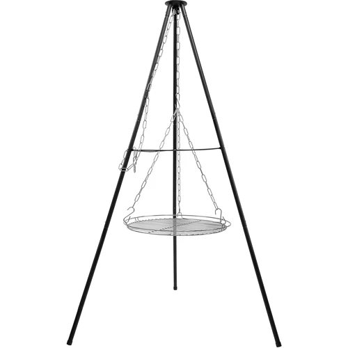Trípode para fogata con parrilla, 150 cm  - 1 