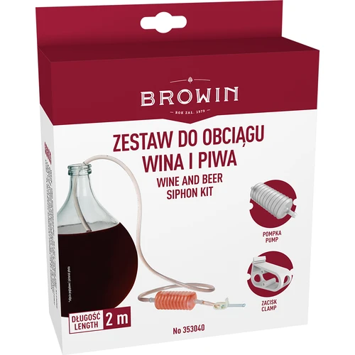 Tubo para trasiego de vino con bomba - 4