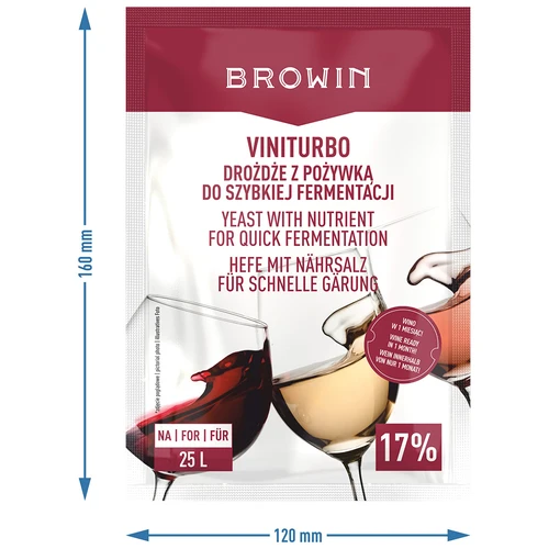 ViniTurbo - levadura para fermentación rápida - 3
