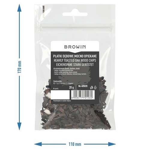 Virutas de roble muy tostadas 20g - 7