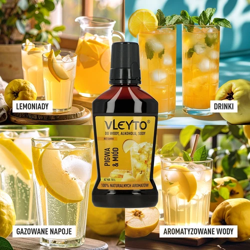 VLEYTO Membrillo & Miel – esencia de sabor con aromas naturales, 250 ml - 7