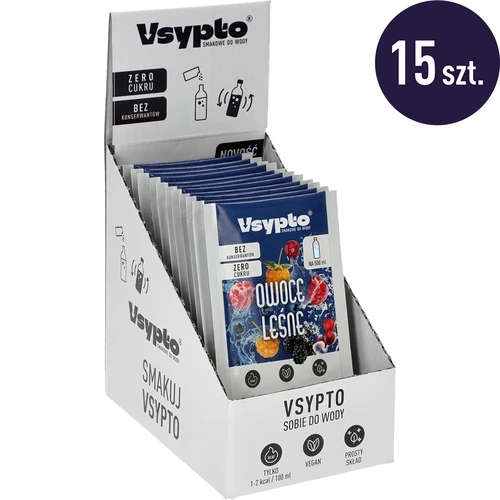 VSYPTO con sabor a frutos del bosque, 3 g - 9