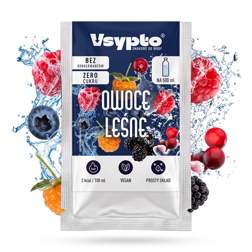 VSYPTO con sabor a frutos del bosque, 3 g
