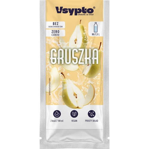 Vsypto con sabor a pera, 9 g - 2