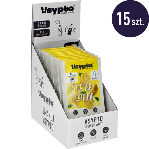Vsypto Ice Tea Limón - pack 15x3 g
