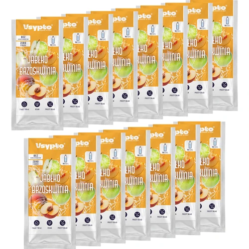 Vsypto Manzana y Melocotón - pack de 15 sobres de 9 g - 2