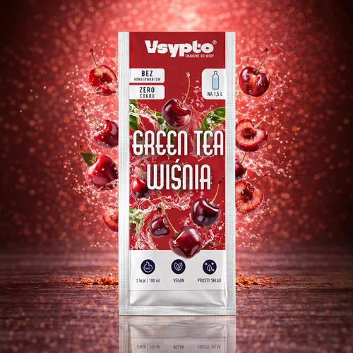VSYPTO o smaku Green Tea Wiśnia, 9g
