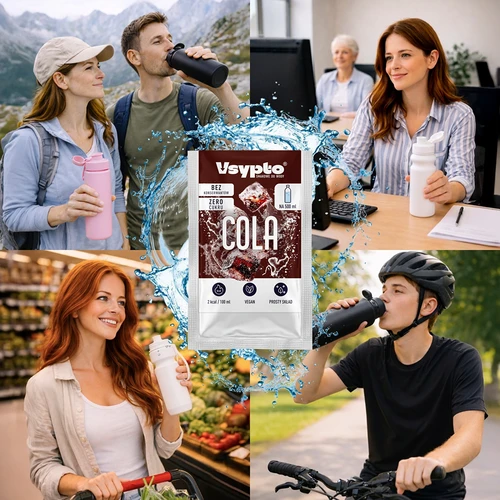 VSYPTO sabor cola - polvo saborizante para agua, 3 g - 7