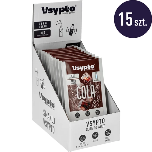 VSYPTO sabor cola - polvo saborizante para agua, 3 g - 9