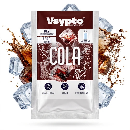VSYPTO sabor cola - polvo saborizante para agua, 3 g