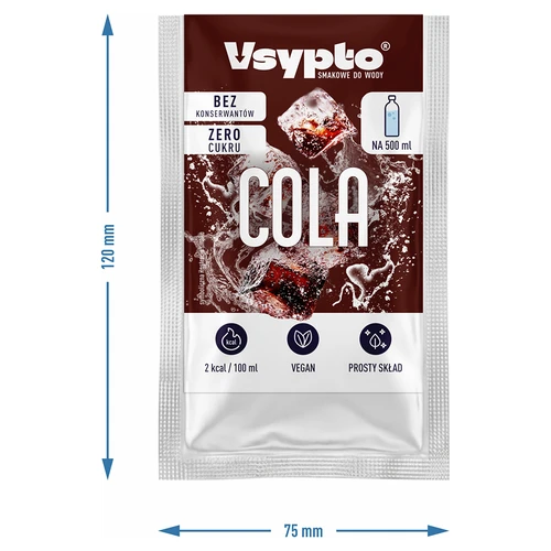 VSYPTO sabor cola - polvo saborizante para agua, 3 g - 4