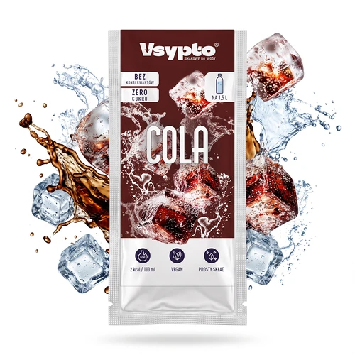 Vsypto sabor cola - polvo saborizante para agua, 9 g