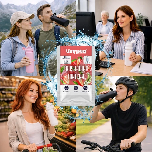 VSYPTO sabor Fresa Matcha, 3 g - 7