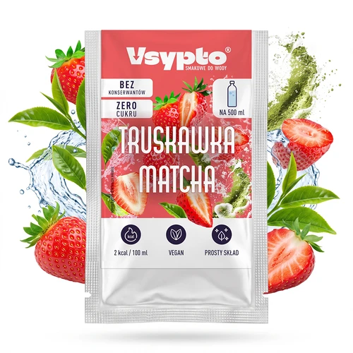 VSYPTO sabor Fresa Matcha, 3 g