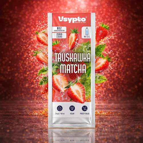 VSYPTO sabor Fresa Matcha, 9 g