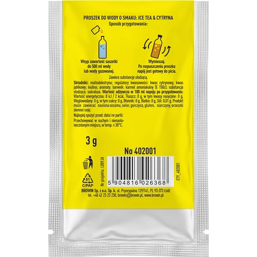 VSYPTO sabor Ice Tea Limón, 3 g - 3