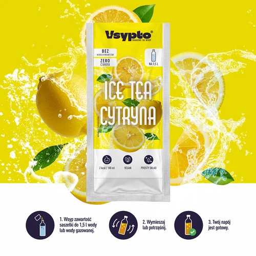 VSYPTO sabor Ice Tea Limón, 9g - 5
