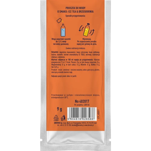 VSYPTO sabor Ice Tea Melocotón, 9 g - 3