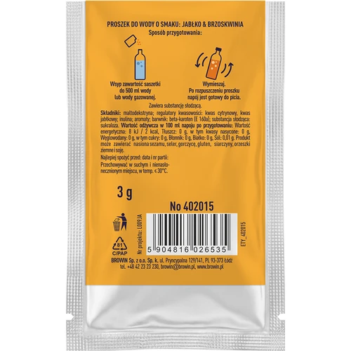 VSYPTO sabor Manzana y Melocotón, 3 g - 3