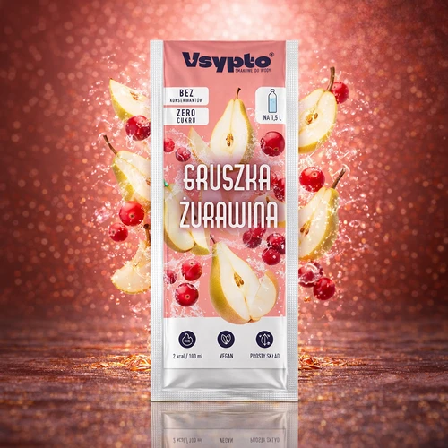 VSYPTO sabor pera y arándano rojo, 9g