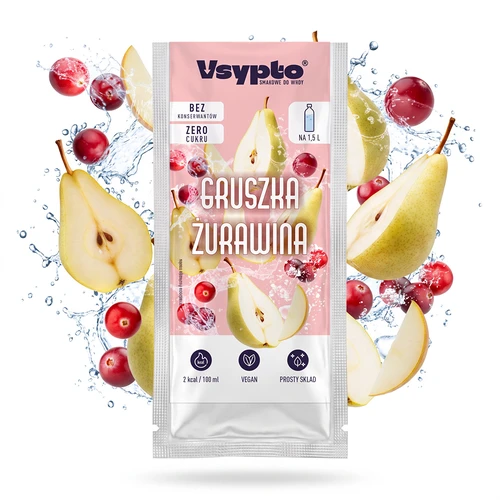 VSYPTO sabor pera y arándano rojo, 9g