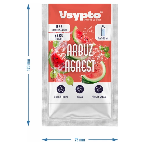 VSYPTO sabor Sandía y Grosella Espinosa, 3 g - 4