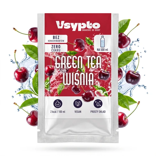 Vsypto sabor Té Verde y Cereza, 3 g