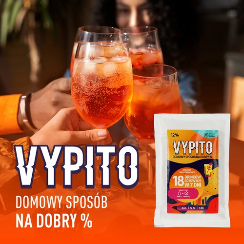 VYPITO 12%, sobre para 18 bebidas - Chillout ligeramente afrutado, 126 g - 6