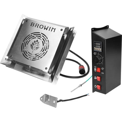 Zestaw modułów elektrycznych ze sterownikiem cyfrowym - dragON 1,5 kW, do wędzarni ogrodowych