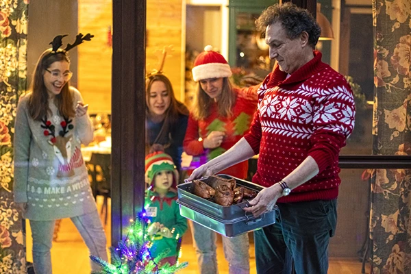 Carpa de Nochebuena, ahumada