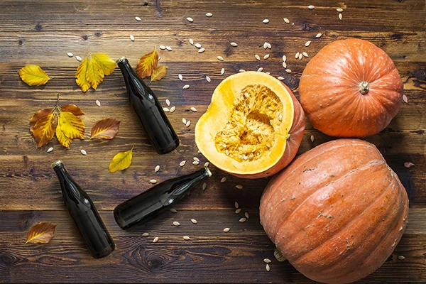 Cerveza casera de calabaza