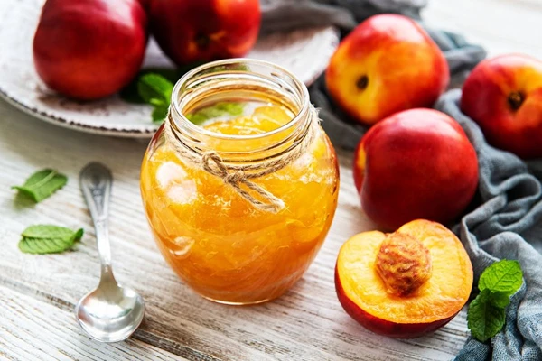 Confitura de melocotón con romero
