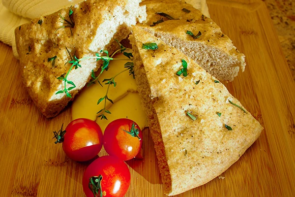Focaccia - włoski chlebek